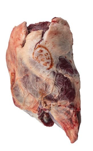 A boneless mutton leg