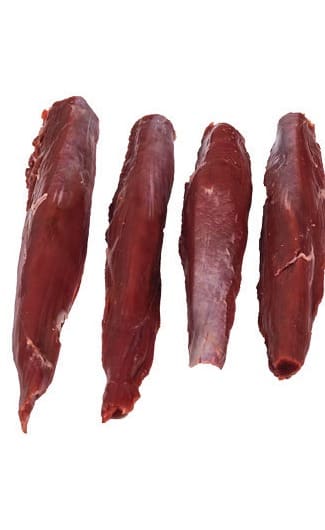 Four ovine tenderloins